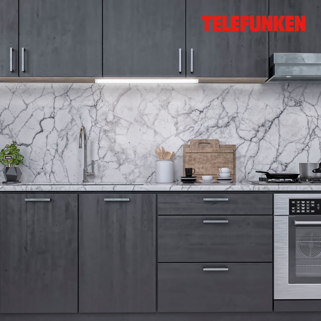 LED-Unterbauleuchte 'Hadit' dimmbar 5,5 W 520 lm warmweiß bis tageslichtweiß 50 x 1 x 50 cm