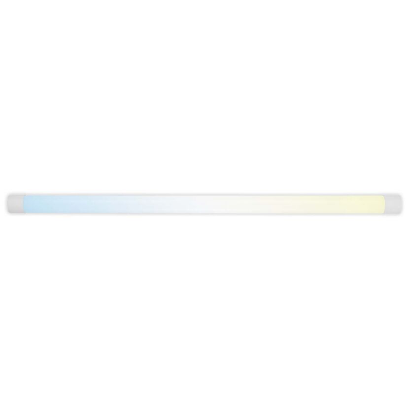 LED-Feuchtraumleuchte 'BASTET' weiß 18 W 120 x 7 x 2,5 cm
