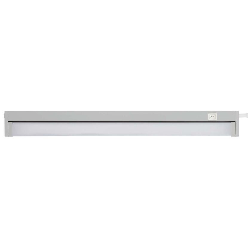 LED-Unterbauleuchte 'NUIT' grau 10 W 55,5 x 6 x 2,5 cm