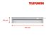 LED-Unterbauleuchte 'NUIT' grau 5,5 W 31 x 6 x 2,5 cm