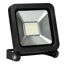 Schwarzer LED-Strahler mit 12 LEDs