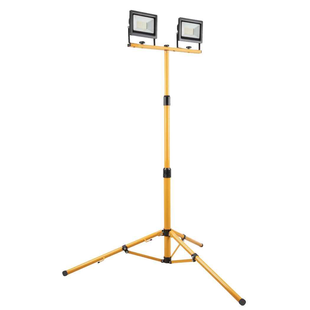 LED-Baustrahler 100 W 7600 lm tageslichtweiß IP 65