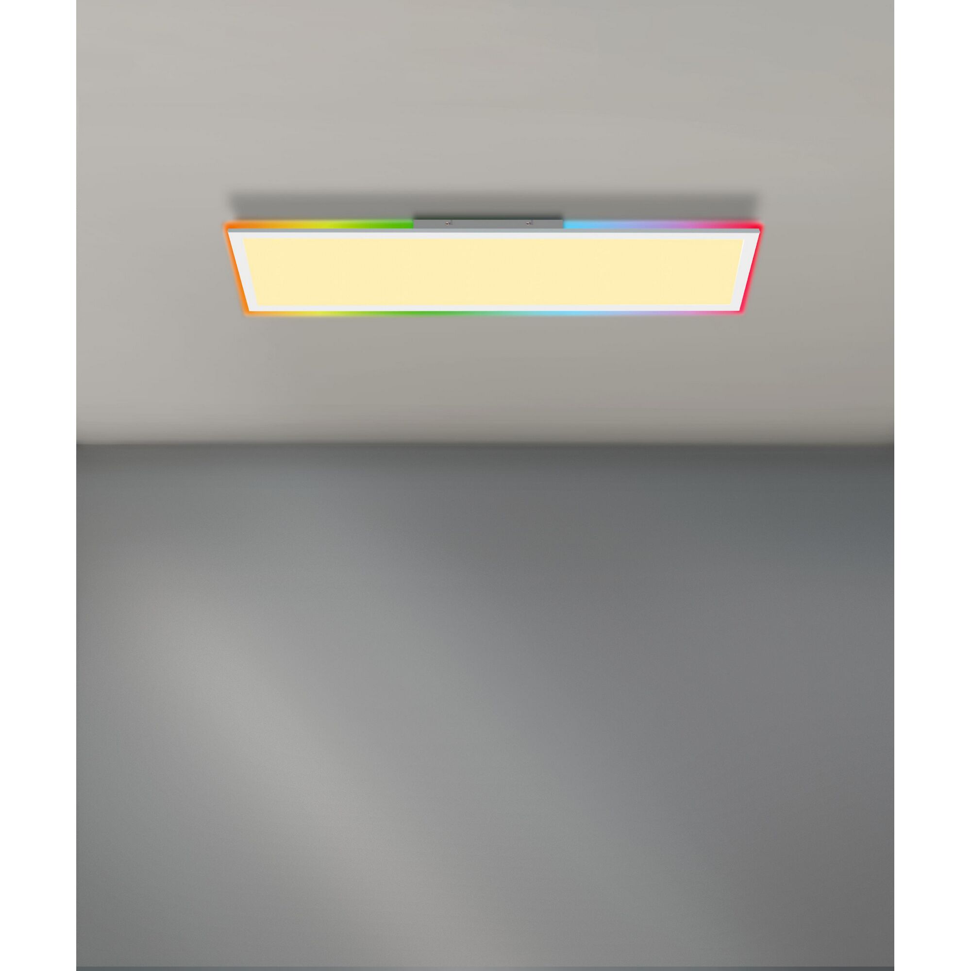 LED-Panelleuchte mit RGB-Hintergrundbeleuchtung