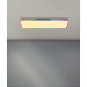 LED-Deckenleuchte 'Felix60' stahlfarben 44,5 x 6,4 cm 2045 lm