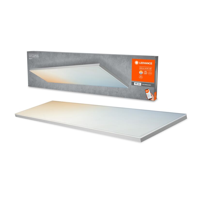 LED-Panelleuchte 'Planon' weiß 120 x 30 cm 3400 lm