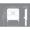 LED-Wandstrahler 24 W 1800 lm RGB - tunable white IP 65