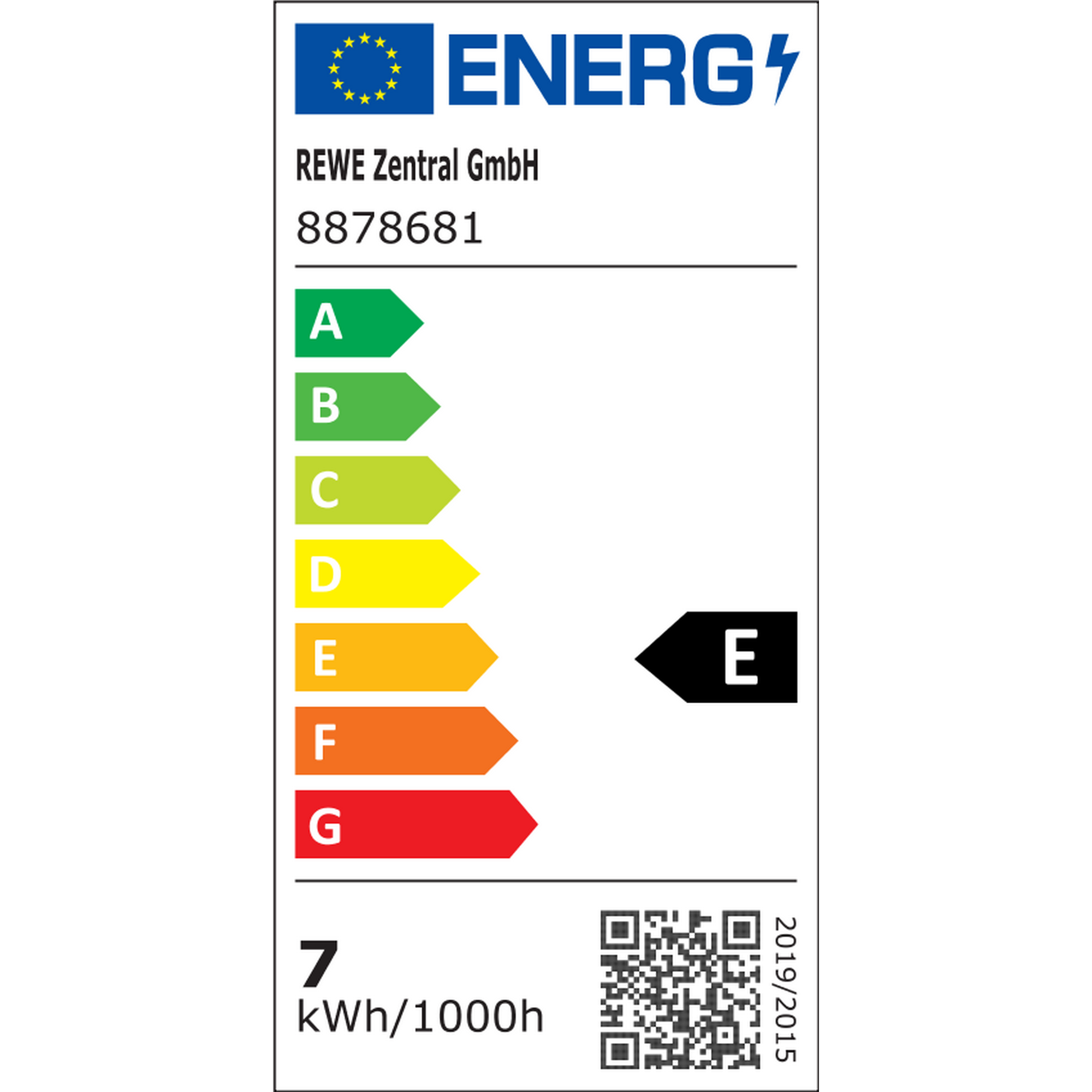 LED-Unterbauleuchte weiß 7 W 840 lm 4000 K IP 20 + product picture