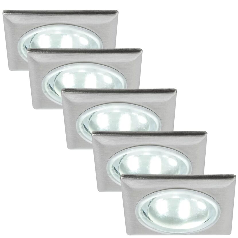 LED-Einbauleuchtenset 0,5 W 3,5 cm 5 Stück