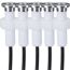 LED-Einbauleuchtenset 0,16 W 5 Stück