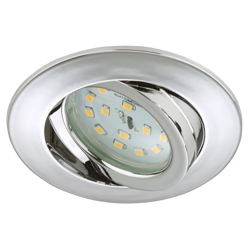 LED-Einbauleuchte, rund, 5 W, 400 lm, weiß