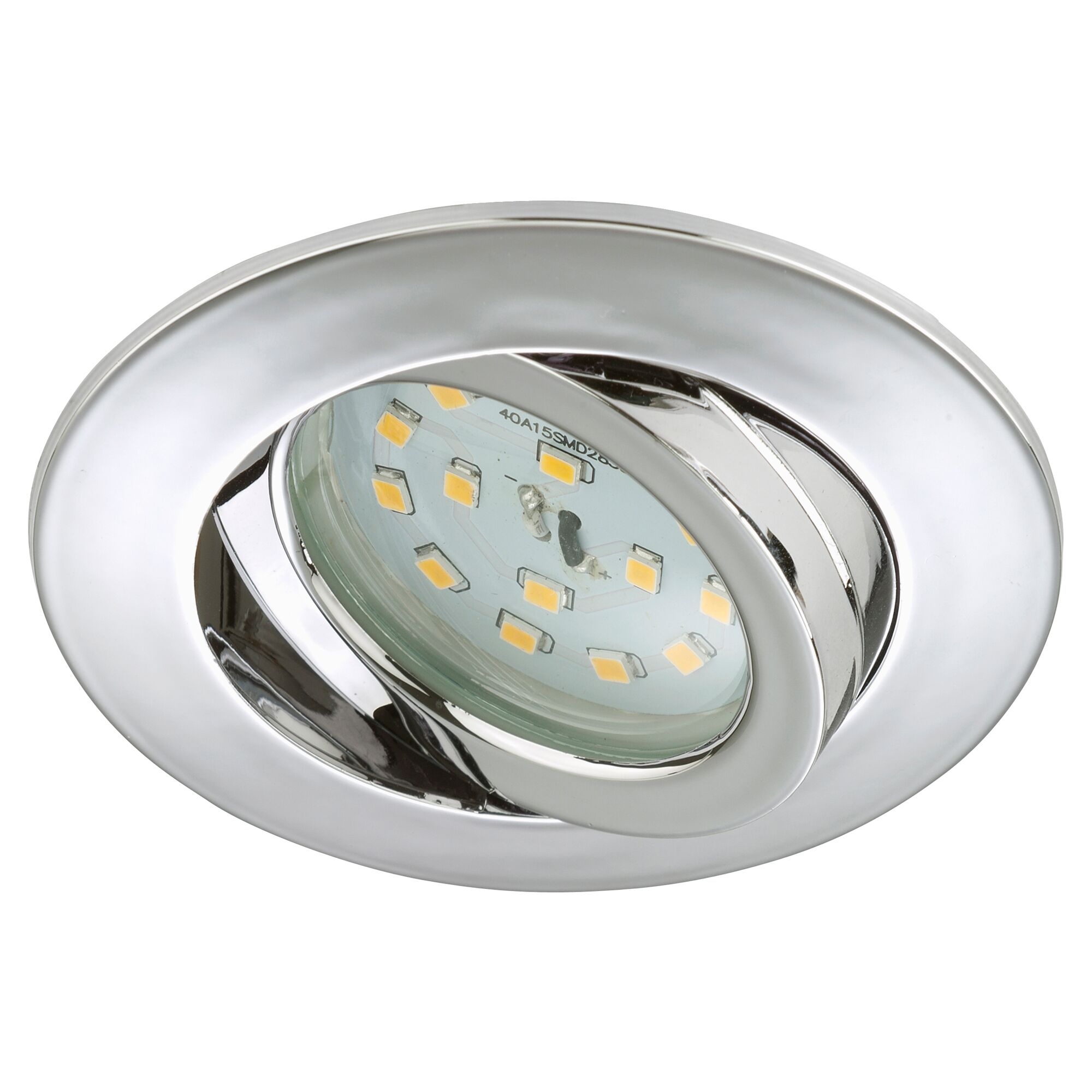 LED-Einbauleuchte, rund, 5 W, 400 lm, weiß