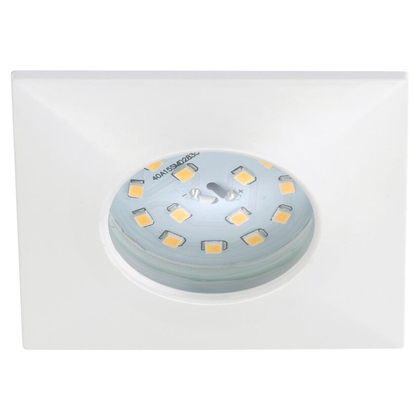 Weiße LED Einbauleuchte, quadratisch