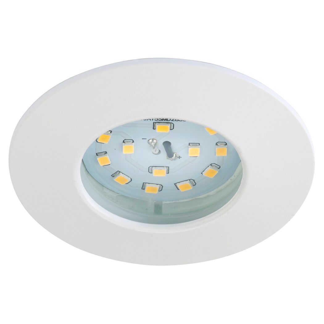 Weiße LED Einbauleuchte mit LEDs