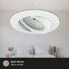LED-Einbauleuchtenset 'Attach Dim' dimmbar 16,5 W 1200 lm warmweiß Ø 8,2 cm 3 Stück
