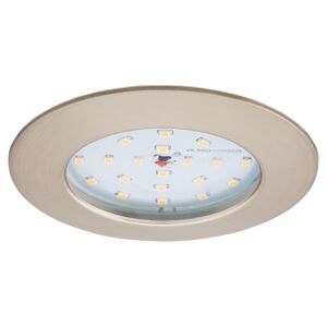 LED-Einbauleuchte Ø 8,5 cm 10,5 W nickelfarben