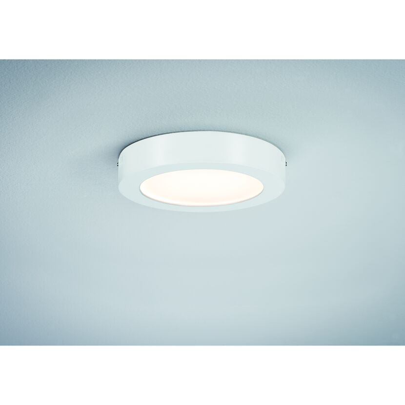 Weiße LED-Deckenleuchte Lunar