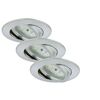 Drei LED Einbauleuchten