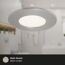 LED-Einbauleuchte 'Flat' matt-nickel 6 W 3 Stück
