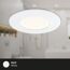 LED-Einbauleuchte 'Flat' weiß 6 W 3 Stück