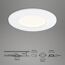 LED-Einbauleuchte 'Flat' weiß 6 W 3 Stück