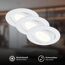 LED-Einbauleuchtenset 'Flat Move' 600 lm 6 W 3 Stk. schwenkbar