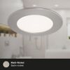 LED-Einbauleuchtenset 'Flat In' 21 W 2400 lm neutralweiß Ø 12 cm 3 Stück
