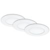 LED-Einbauleuchtenset 'Flat In' 21 W 2400 lm neutralweiß Ø 12 cm 3 Stück