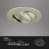 LED-Einbauleuchtenset 'Attach Dim' dimmbar 18,9 W 1380 lm warmweiß Ø 8,2 cm 3 Stück