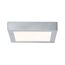 Deckenleuchte 'Lunar' 1140 lm 15,4 W 22,5 x 22,5 cm chromfarben