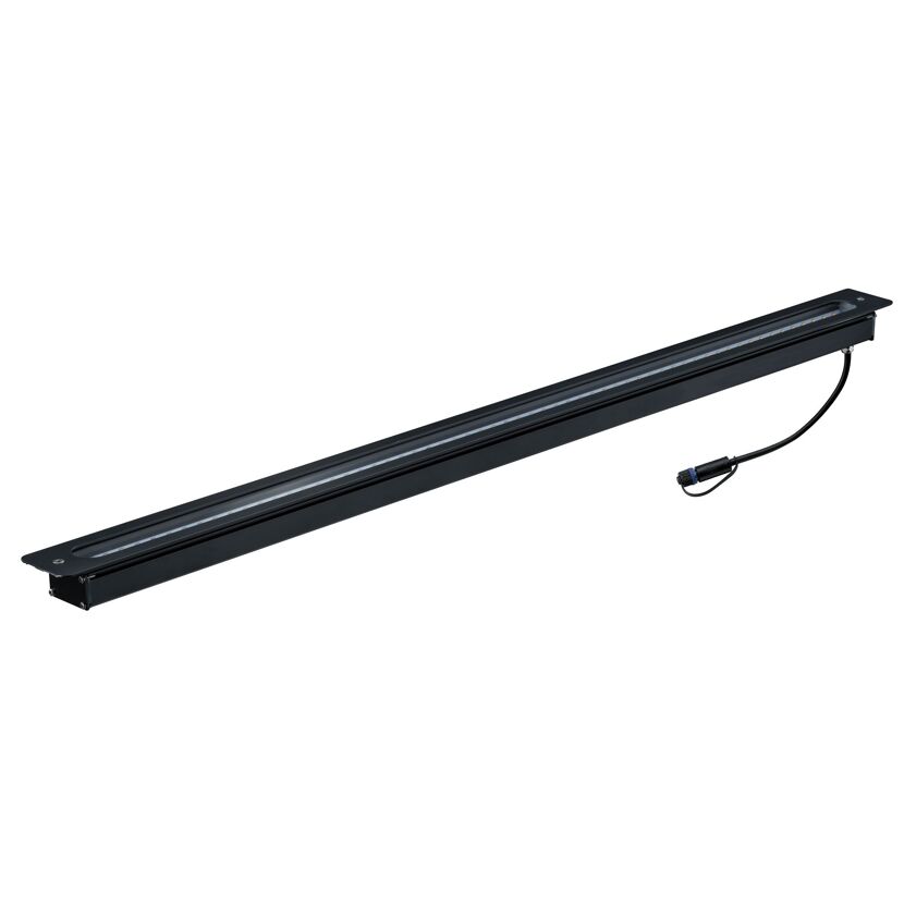 Lichtleiste 'Plug & Shine' Boden 570 lm anthrazit