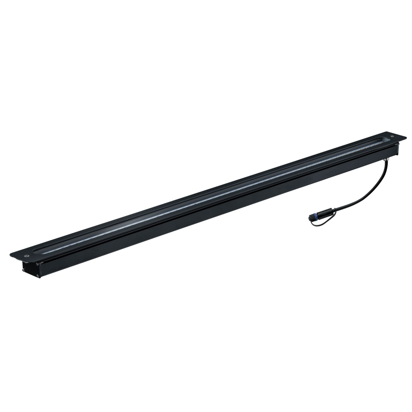 Lichtleiste 'Plug & Shine' Boden 570 lm anthrazit
