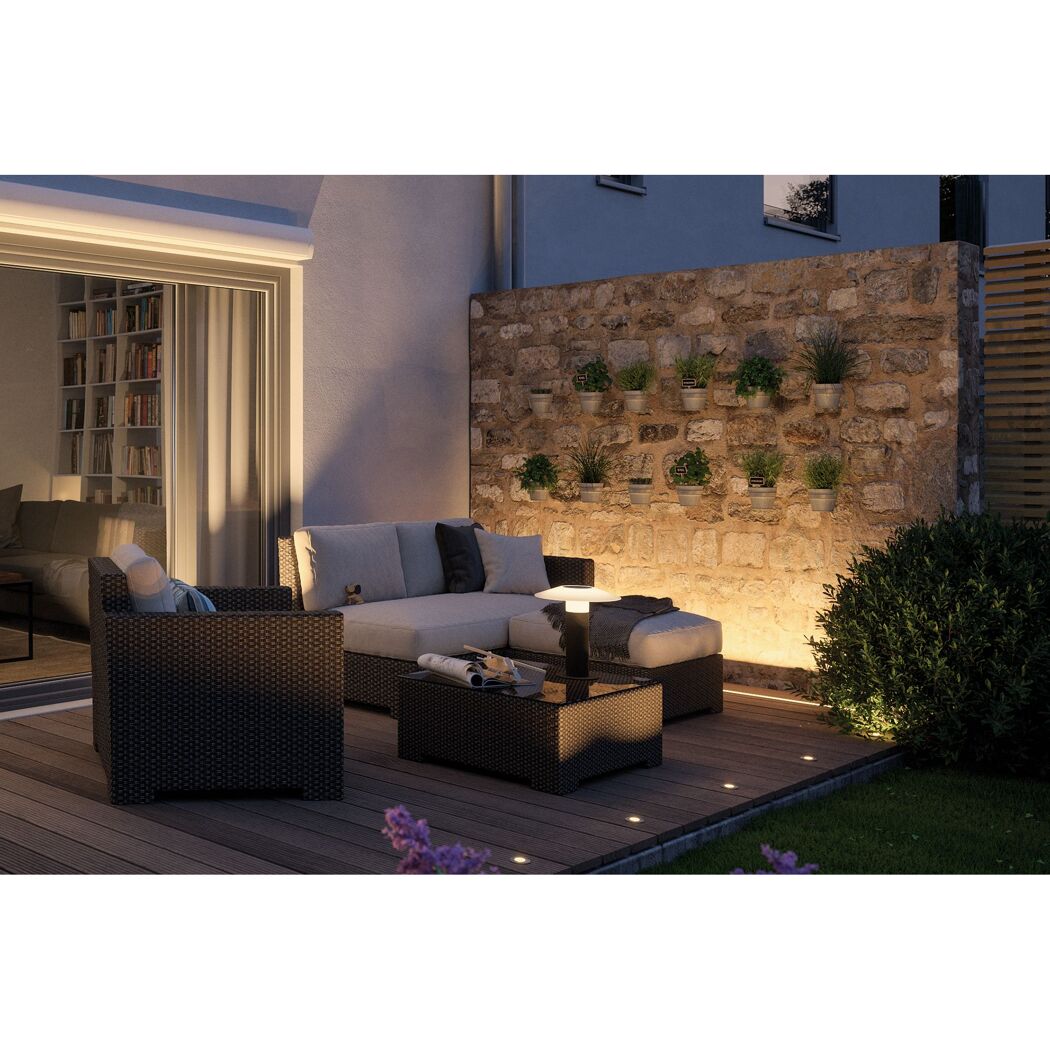 LED-Außeneinbauleuchte dimmbar 8 W 570 lm warmweiß 90 cm
