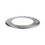 Bodeneinbauleuchte 'Plug & Shine' Metall chromfarben 6 W Ø 14 cm