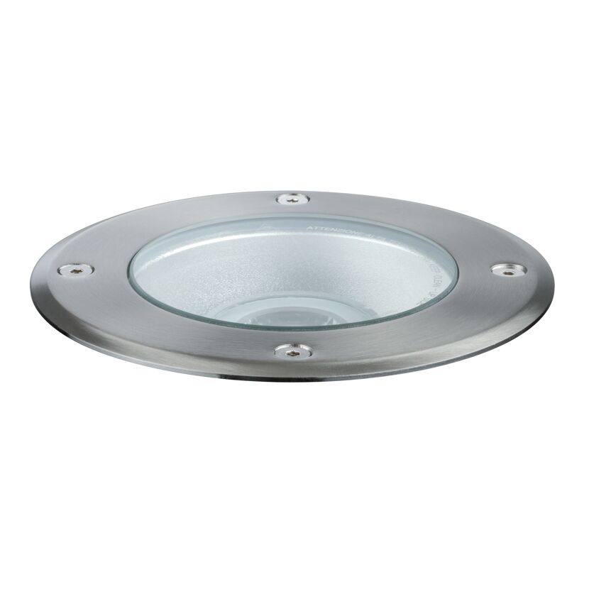 Einbauleuchte mit Abdeckung aus Glas