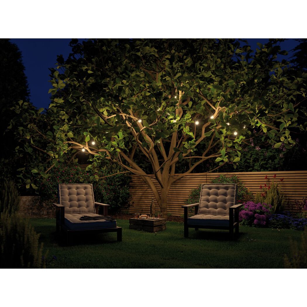 LED-Lichterkette 1,5 W 7 lm warmweiß IP 44 Ø 5 cm