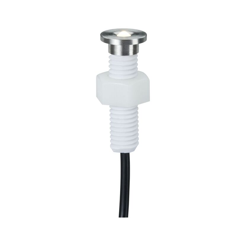Einbauleuchten-Set 'Plug & Shine' 5 Leuchten 1,8 lm silber