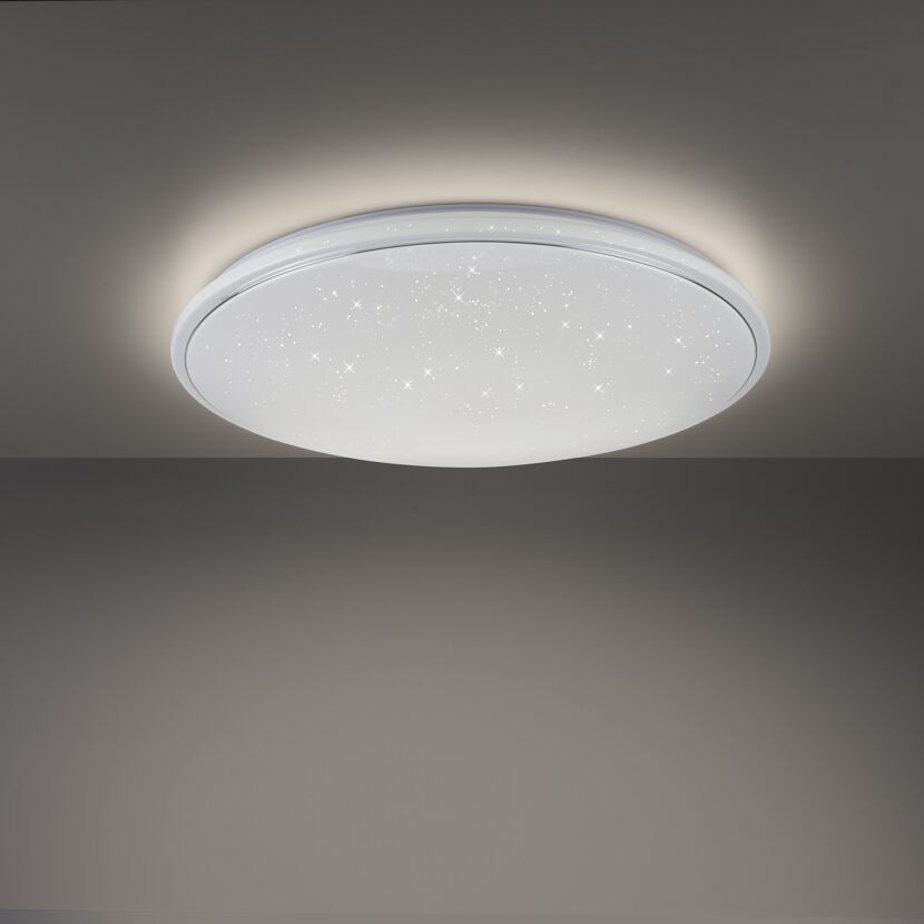 LED-Deckenleuchte 'Jupiter' weiß Ø 80 cm