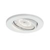 LED-Einbauleuchtenset 'Fit Dim' dimmbar 5 W 400 lm warmweiß Ø 8,6 cm 3 Stück