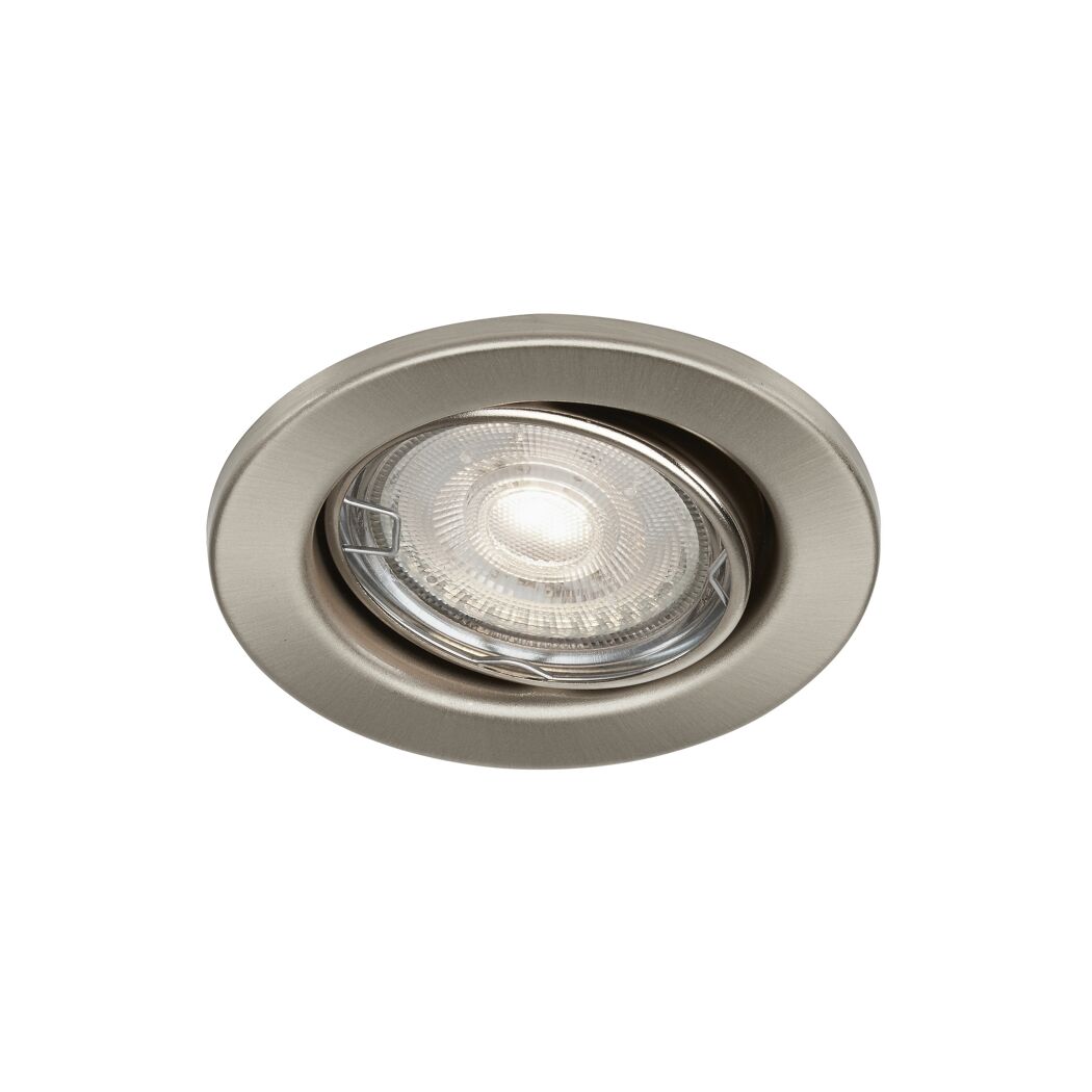 Einbauleuchte EBL, Nickel matt