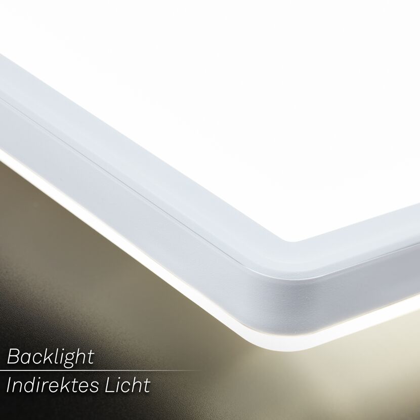 LED-Panel 'Slim' 29,3 x 29,3 cm 2400 lm