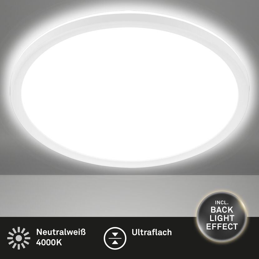 LED-Panel 'Slim' Ø 42 cm 3000 lm