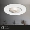 LED-Einbauleuchtenset 'Kulana' dimmbar 14,7 W 1440 lm warmweiß Ø 9 cm 3 Stück