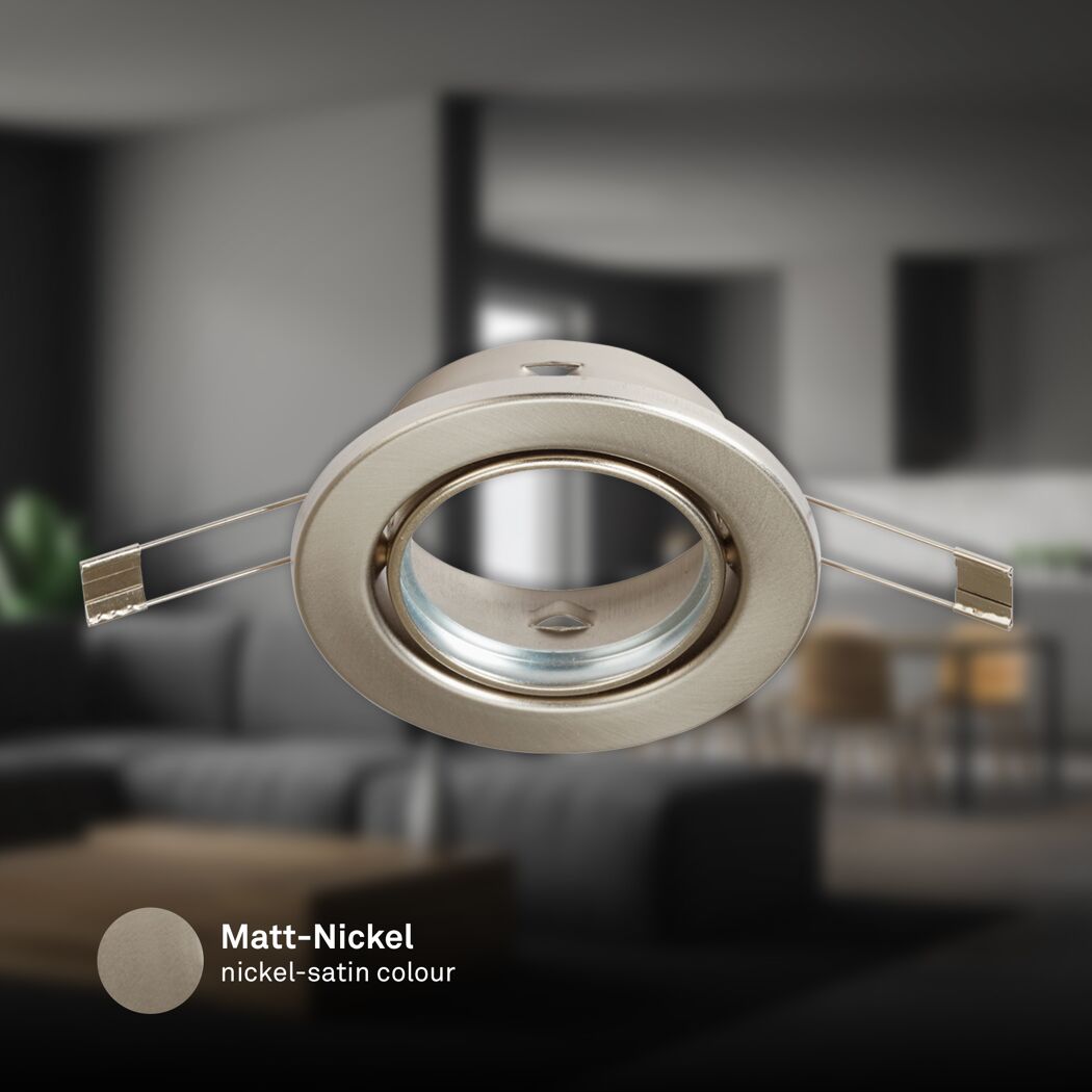 Einbauleuchtenset 'Reng' Ø 8,6 cm 3 Stück