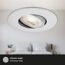 LED-Einbauleuchte 'Nava Move' chrom-matt 460 lm, 3er-Set