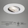 LED-Einbauleuchtenset 'Kulana' 14,7 W 1440 lm warmweiß Ø 9 cm 3 Stück