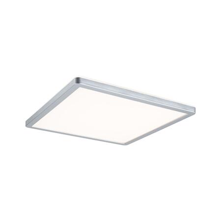 2. Bild von LED-Deckenleuchte 'Atria Shine' chromfarben 293 x 293 x 28 mm 16 W