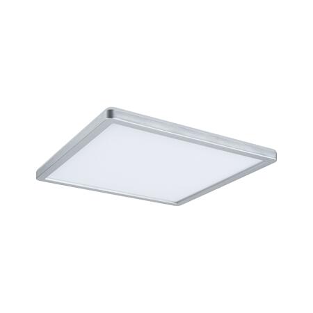 3. Bild von LED-Deckenleuchte 'Atria Shine' chromfarben 293 x 293 x 28 mm 16 W