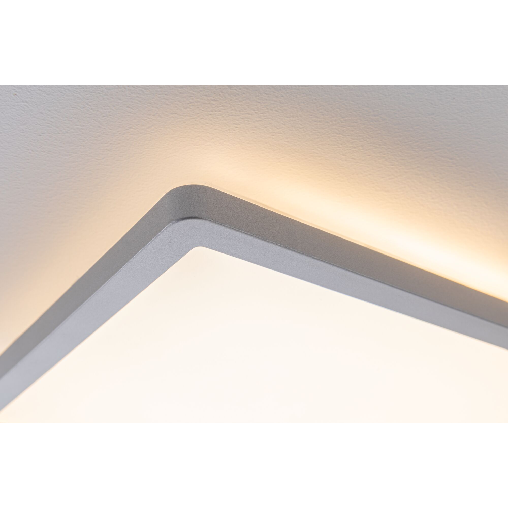 LED-Deckenleuchte 'Atria Shine' chromfarben 293 x 293 x 28 mm 16 W + product picture