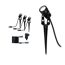 LED-Erdspieß-Set 'Plug & Shine' schwarz 13 W