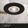 LED-Einbauleuchtenset 'Kulana' 4,9 W 1440 lm warmweiß Ø 9 cm 3 Stück
